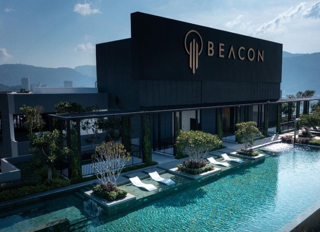 Georgetown Luxury Suite#Infinity Pool #Beacon Executive Suites #2Br Eksteriør bilde